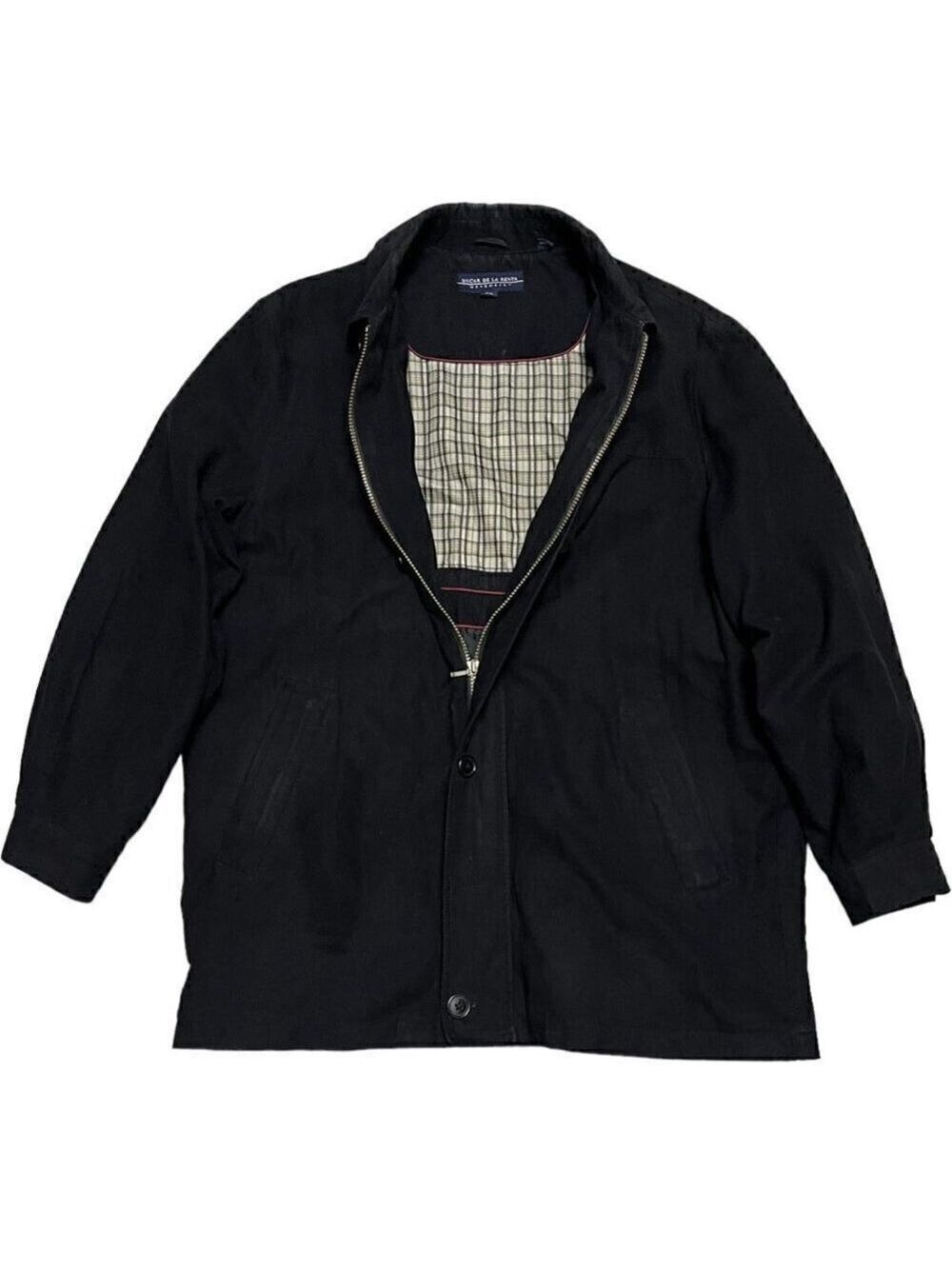 Oscar De La Renta Menswear Vintage Y2K DEAN Casual Luxury Designer Jacket Medium